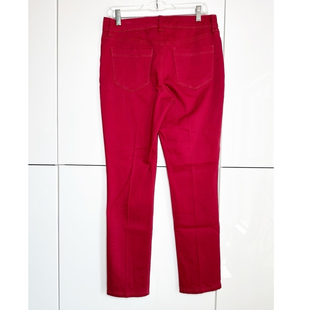 Bandolino Woman's  Amy Red Pants Size 6 Straight Leg - Picture 3 of 7